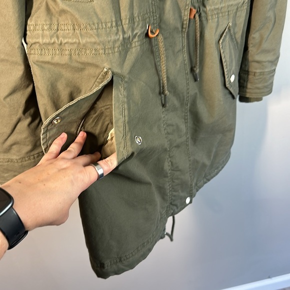 Timberland Womens Teddy Fleece Lined Parka Size XS - Picture 12 of 16